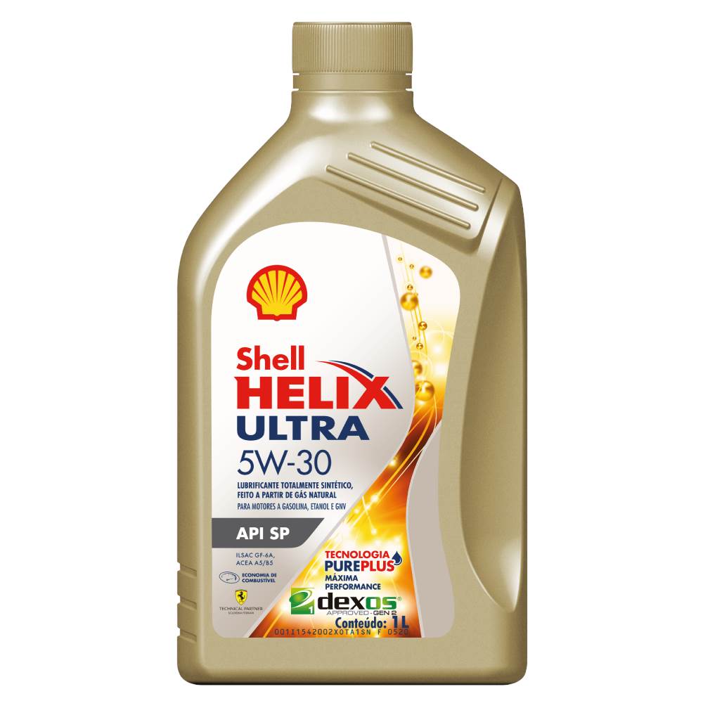 Óleo 5w30 Shell Helix  Ultra Ect C2 1 L